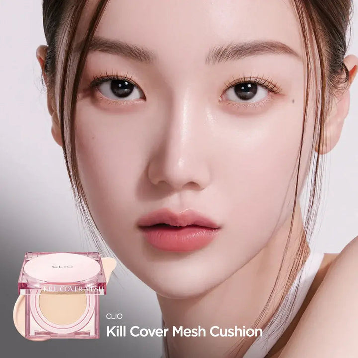 CLIO - Kill Cover Mesh Glow Cushion SPF 50+ #3-BY Linen - Seouléa