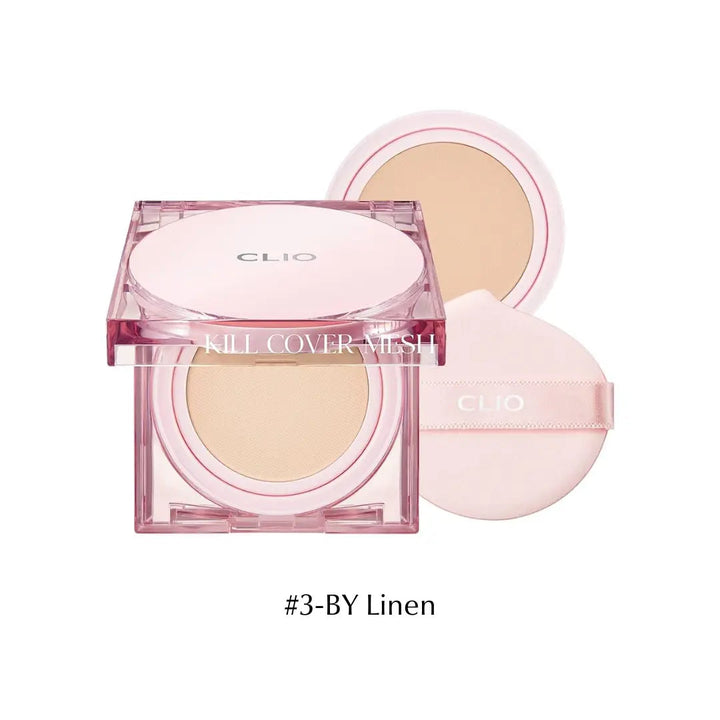 CLIO - Kill Cover Mesh Glow Cushion SPF 50+ #3-BY Linen - Seouléa