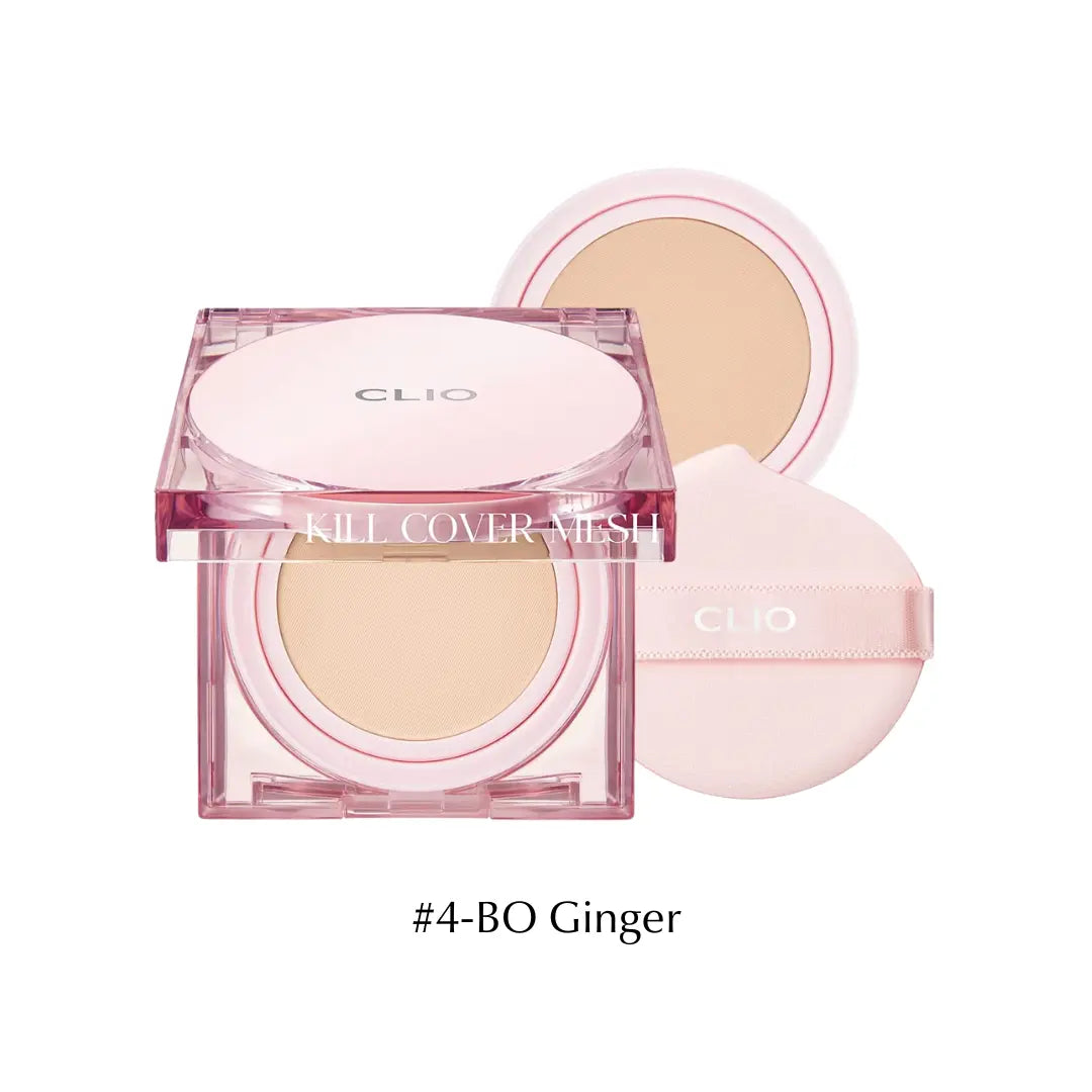 CLIO - Kill Cover Mesh Glow Cushion SPF 50+ #4-BO Ginger - Seouléa