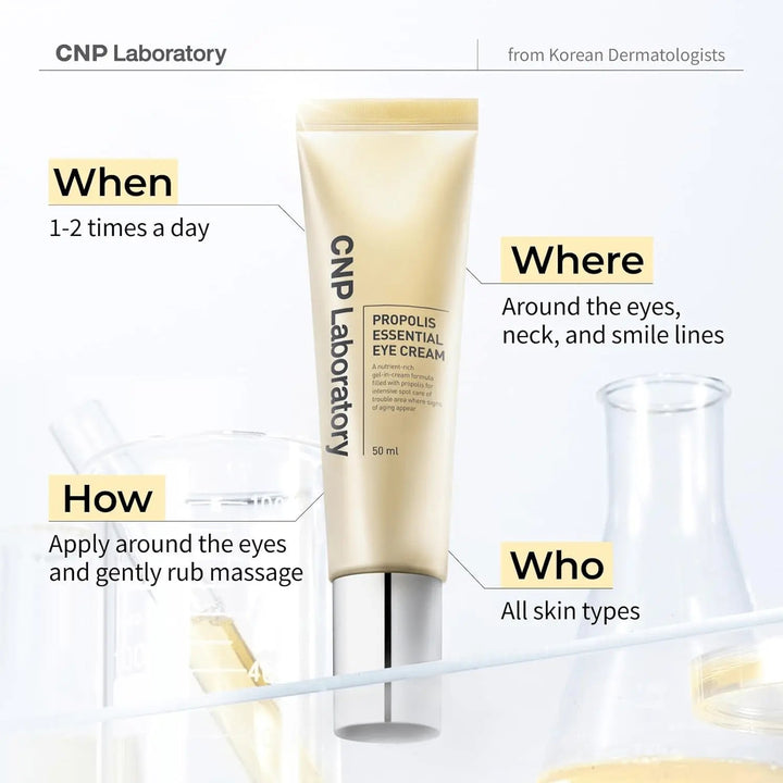 CNP LABORATORY Propolis Essential Eye Cream - Seouléa