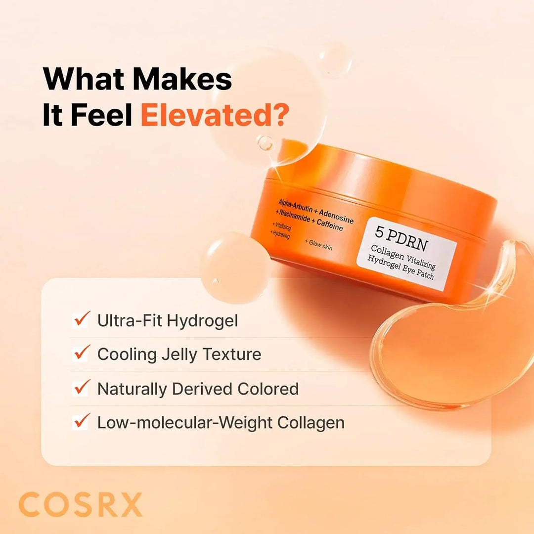 COSRX 5 PDRN Collagen Vitalizing Hydrogel Eye Patch COSRX