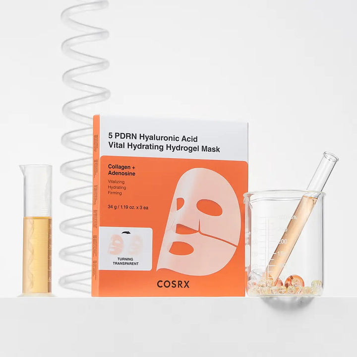 COSRX 5 PDRN Hyaluronic Acid Vital Hydrating Hydrogel Mask COSRX