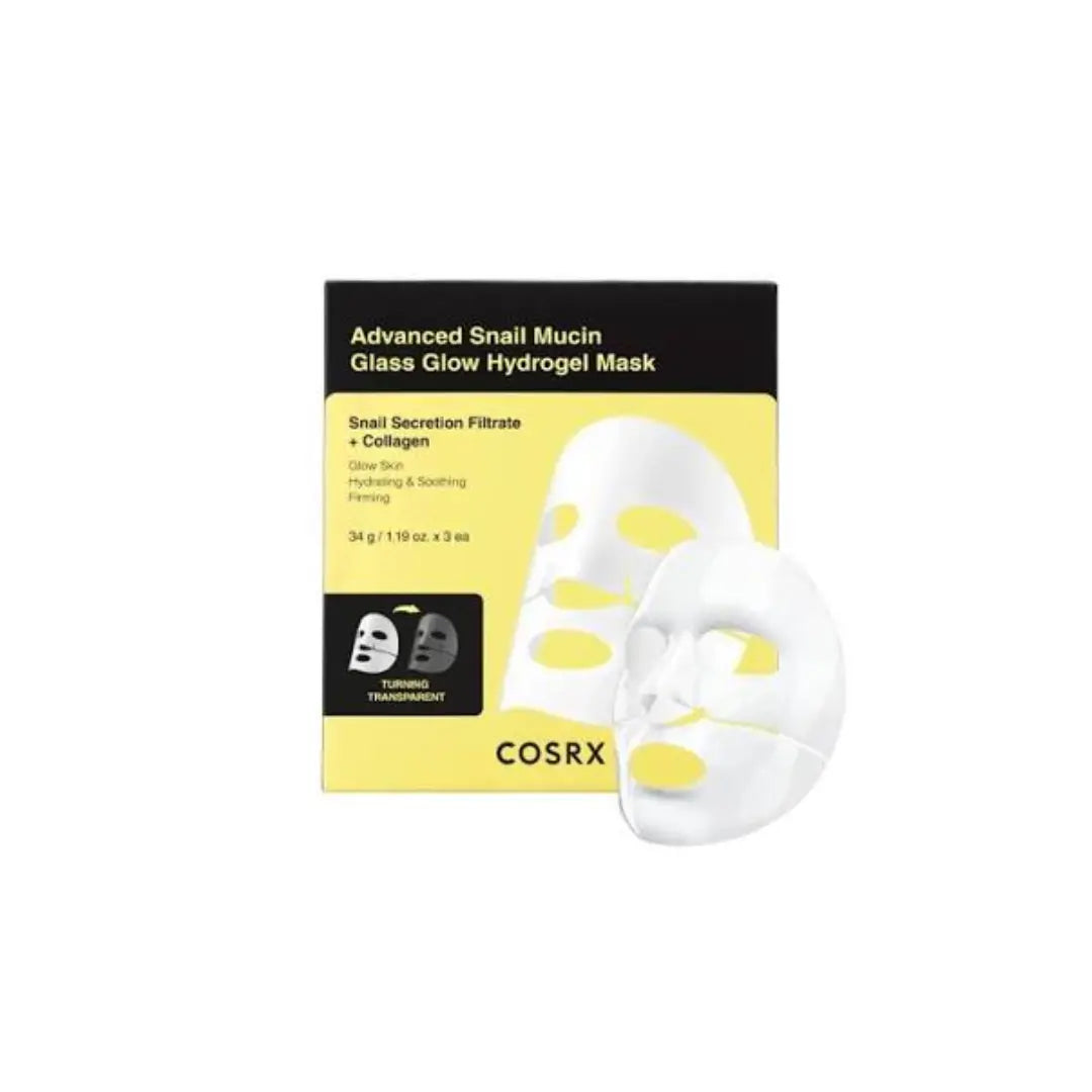 COSRX Advanced Snail Mucin Glass Glow Hydrogel Mask COSRX
