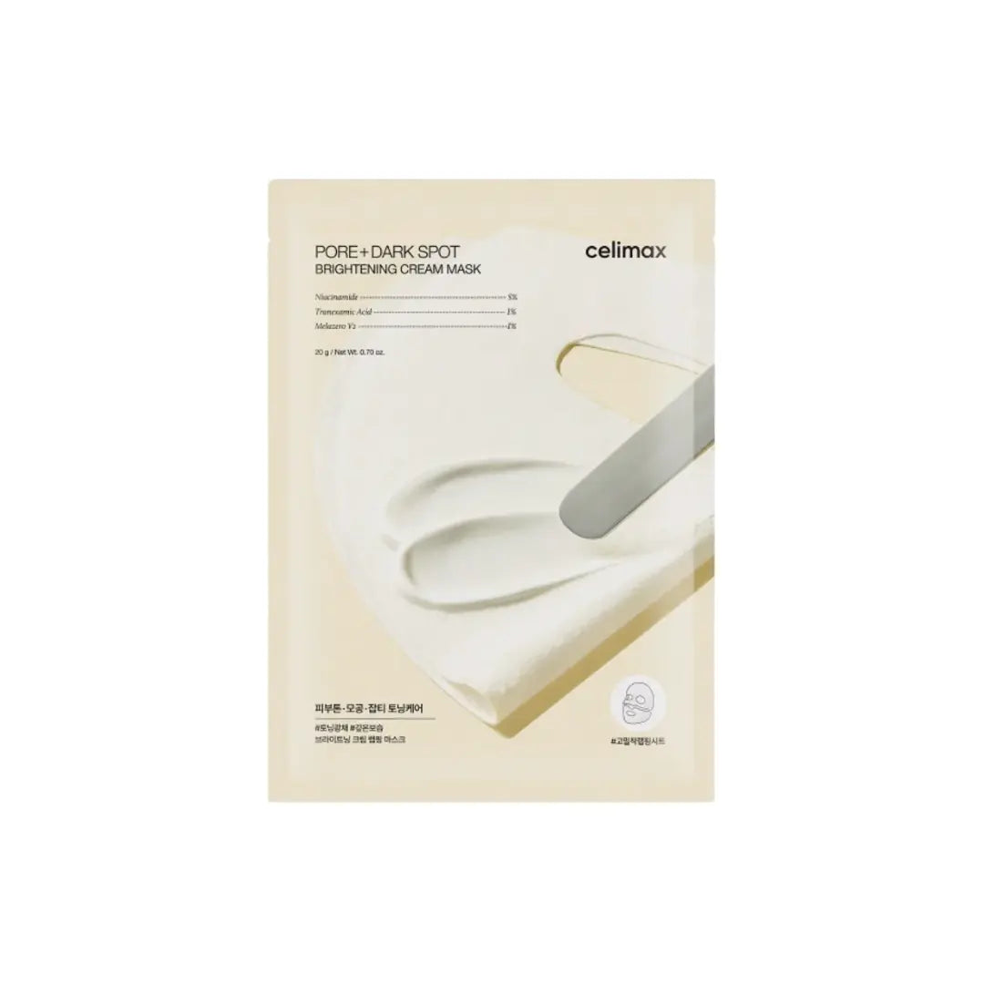 Celimax Pore+ Dark Spot Brightening Cream Mask Set