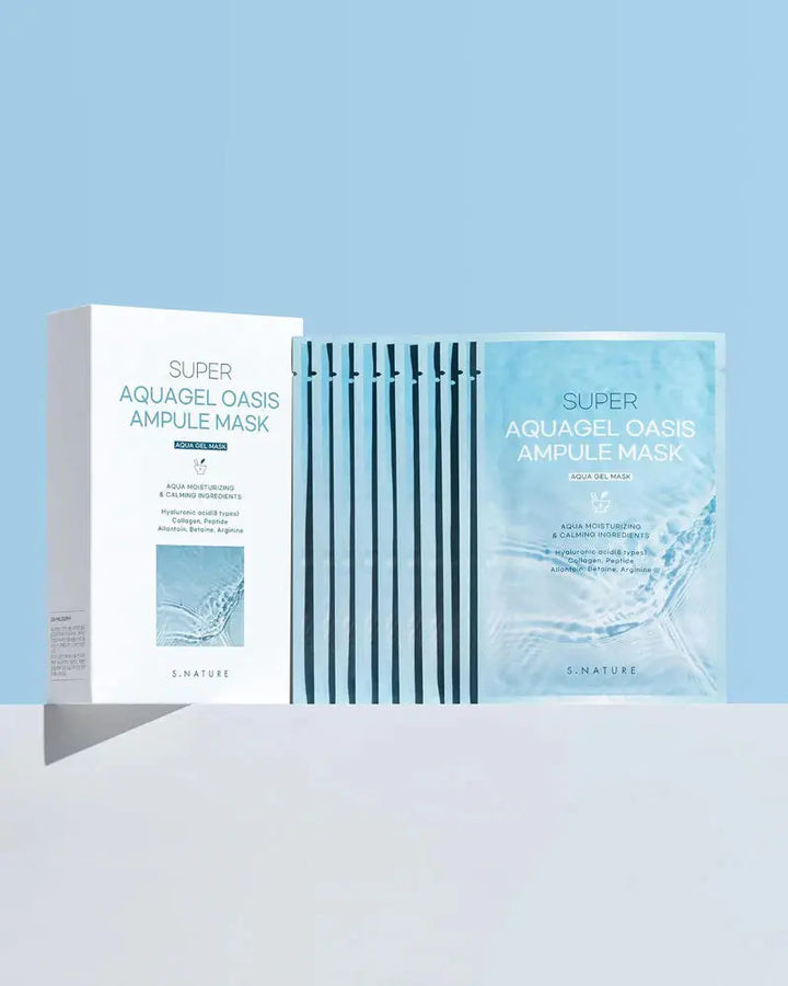 S NATURE Super Aquagel Oasis Ampule Mask Seouléa