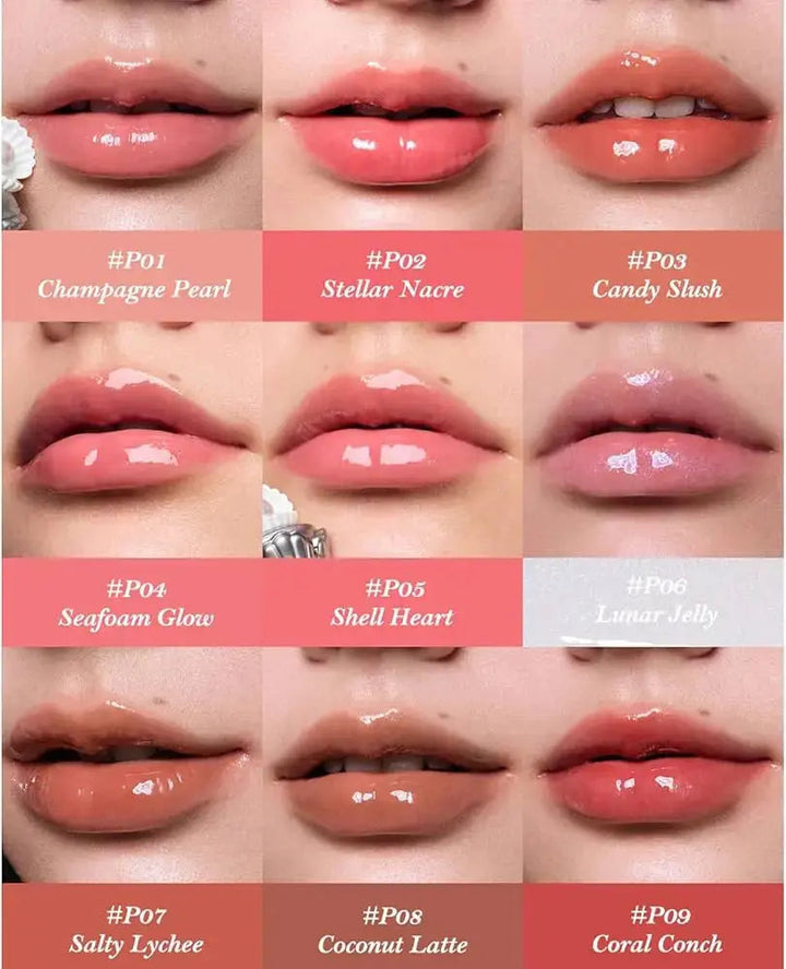 Flower Knows Shell's Jewel Nourishing Lip Glaze Seouléa