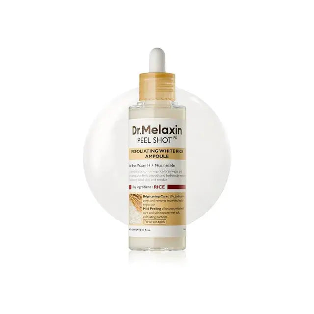 Dr.Melaxin Peel Shot Exfoliating White Rice Ampoule Dr.Melaxin
