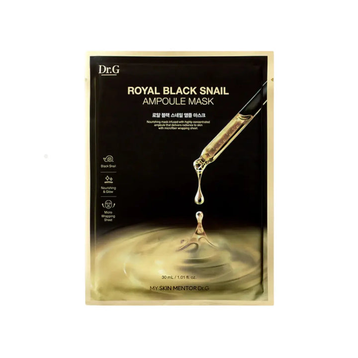 DR.G Royal Black Snail Ampoule Sheet Mask (30ml) Dr.G