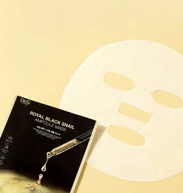 DR.G Royal Black Snail Ampoule Sheet Mask (30ml) Dr.G