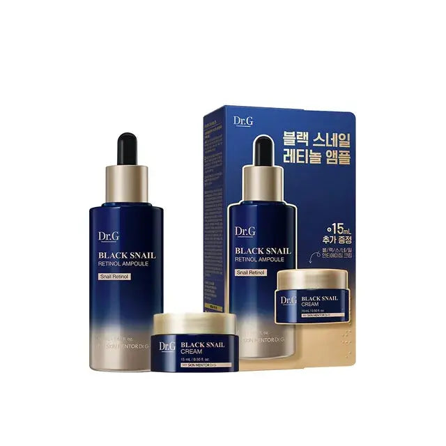 Dr.G Black Snail Retinol Ampoule set Dr.G