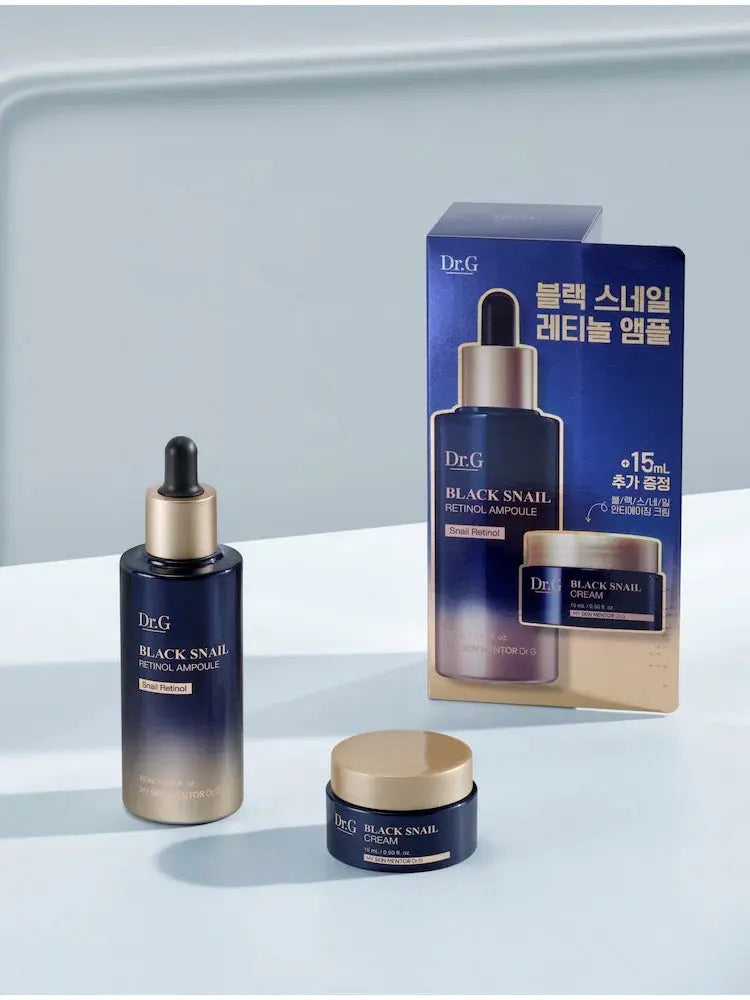 Dr.G Black Snail Retinol Ampoule set Dr.G