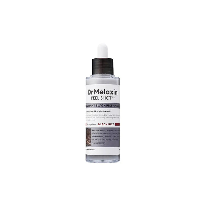 Dr.Melaxin Peel Shot Exfoliating Black Rice Ampoule Dr.Melaxin