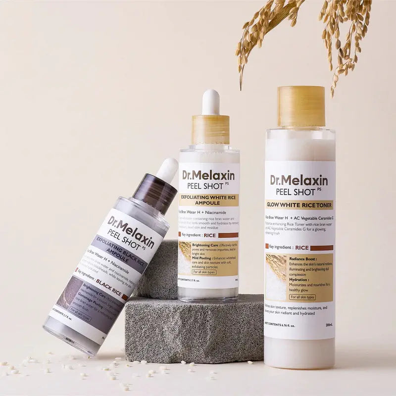 Dr.Melaxin Peel Shot Exfoliating White Rice Ampoule Dr.Melaxin