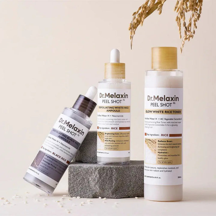 Dr.Melaxin Peel Shot Exfoliating White Rice Ampoule Dr.Melaxin