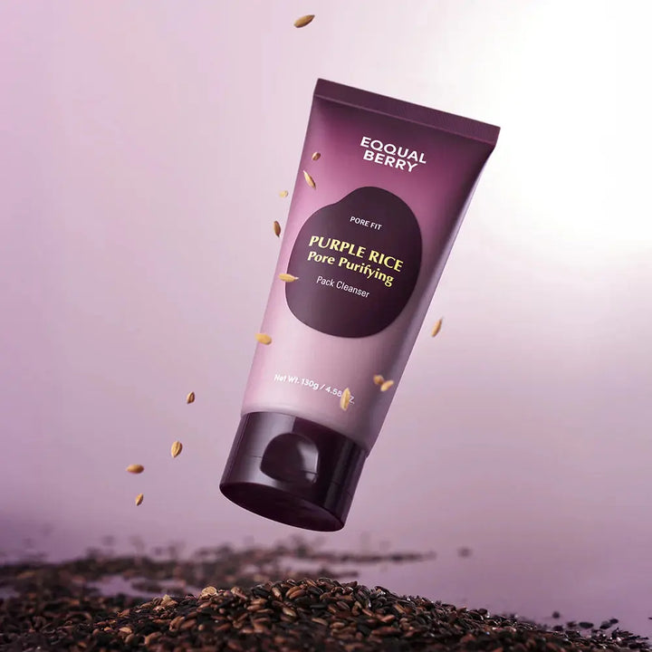 EQQUALBERRY Purple Rice Pore Pack Cleanser