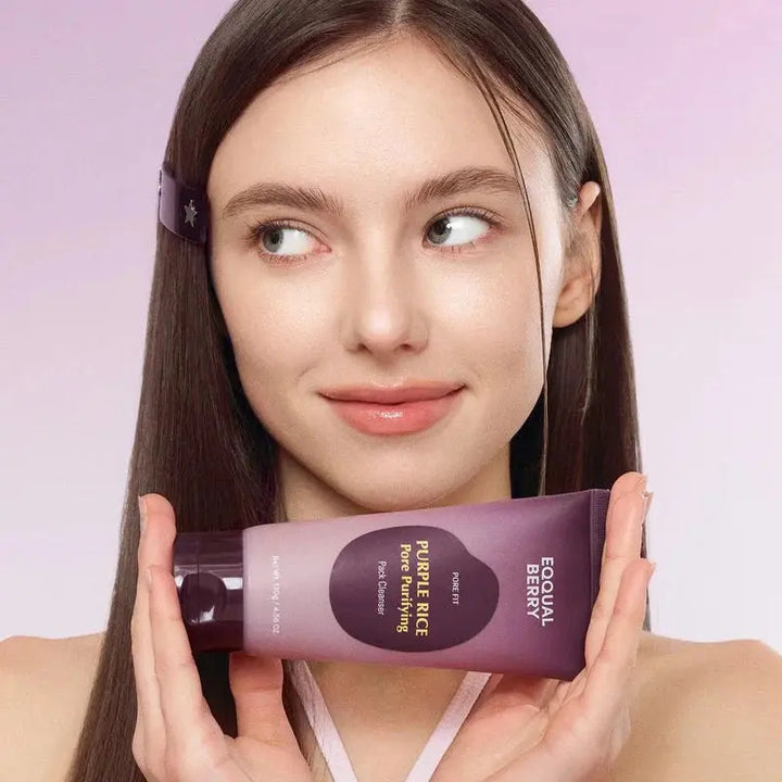 EQQUALBERRY Purple Rice Pore Pack Cleanser