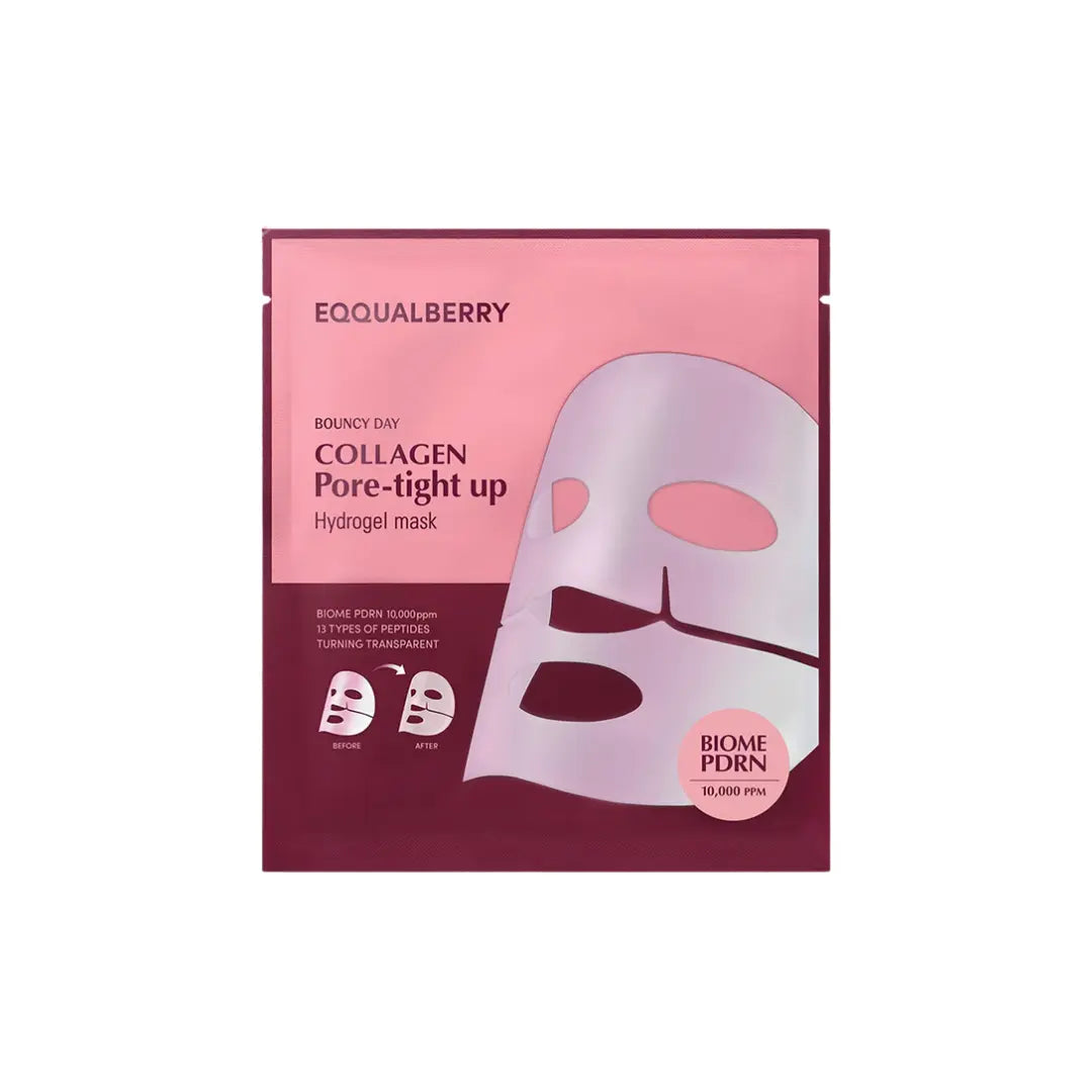 EQQUALBERRY_COLLAGEN_PORE_TIGHT_UP_HYDROGEL_MASK