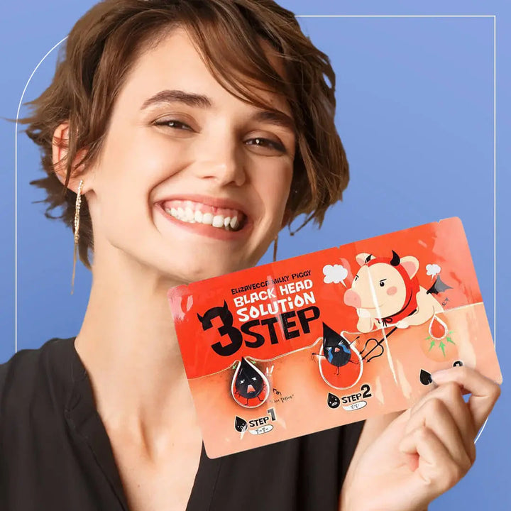 Elizavecca Milky Piggy 3 Step Blackhead Solution Elizavecca