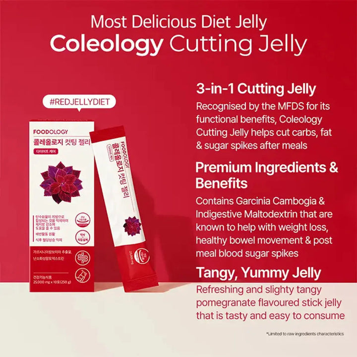 FOODOLOGY Coleology Cutting Stick Jelly FOODOLOGY