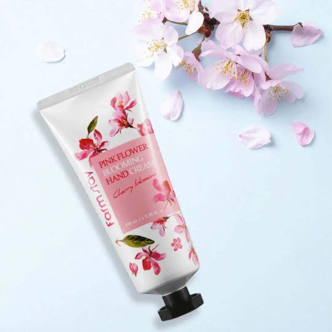 Farmstay Pink Flower Blooming Hand Cream set Farmstay