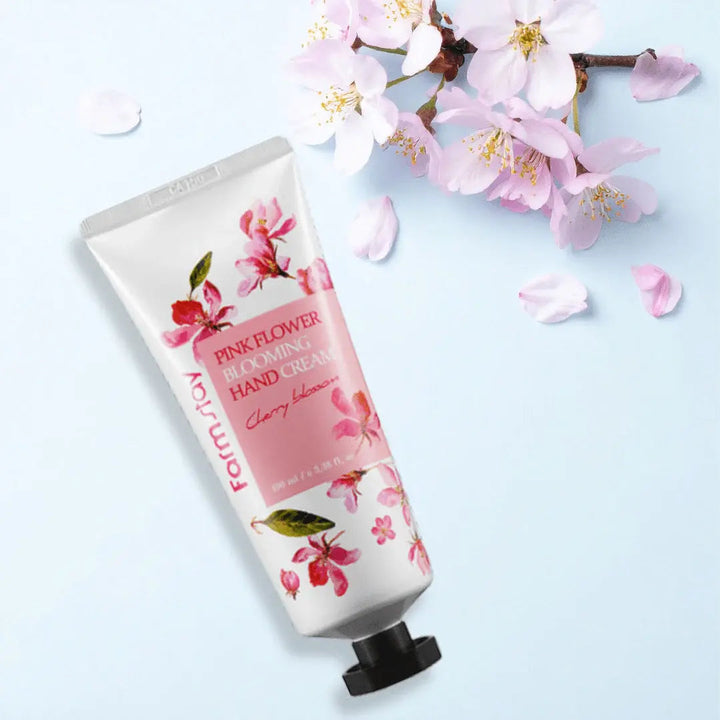 Farmstay Pink Flower Blooming Hand Cream set Farmstay