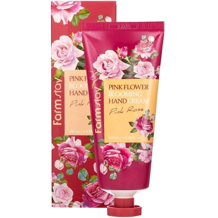 Farmstay Pink Flower Blooming Hand Cream set Farmstay