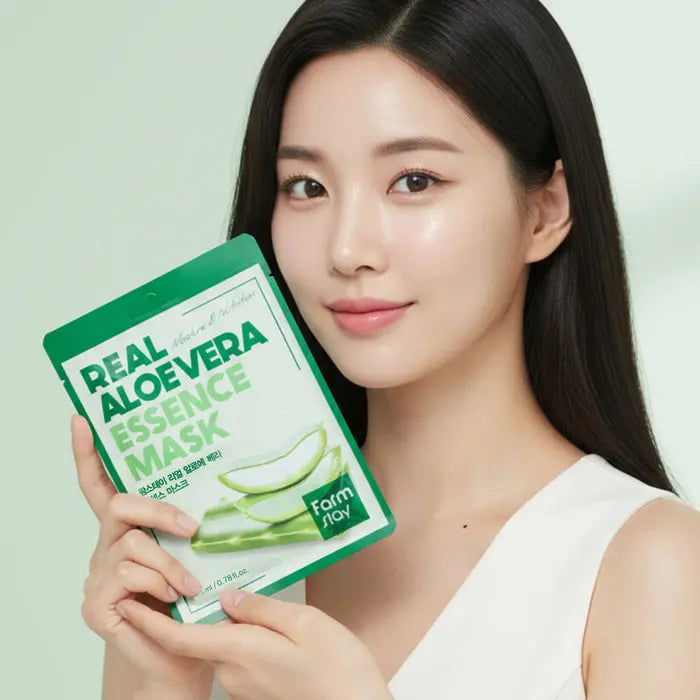 Farmstay Real Aloe Vera Essence Mask Farmstay