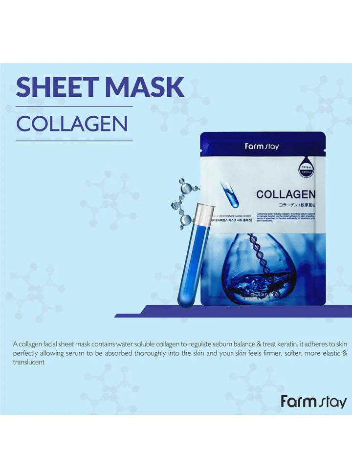 Farmstay Visible Difference Mask Sheet Collagen Farmstay