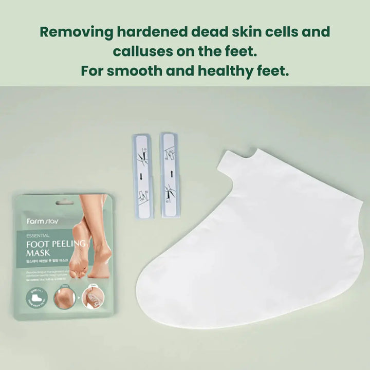 Farmstay Essential Foot Care Mask Set (1 Pair) Farmstay