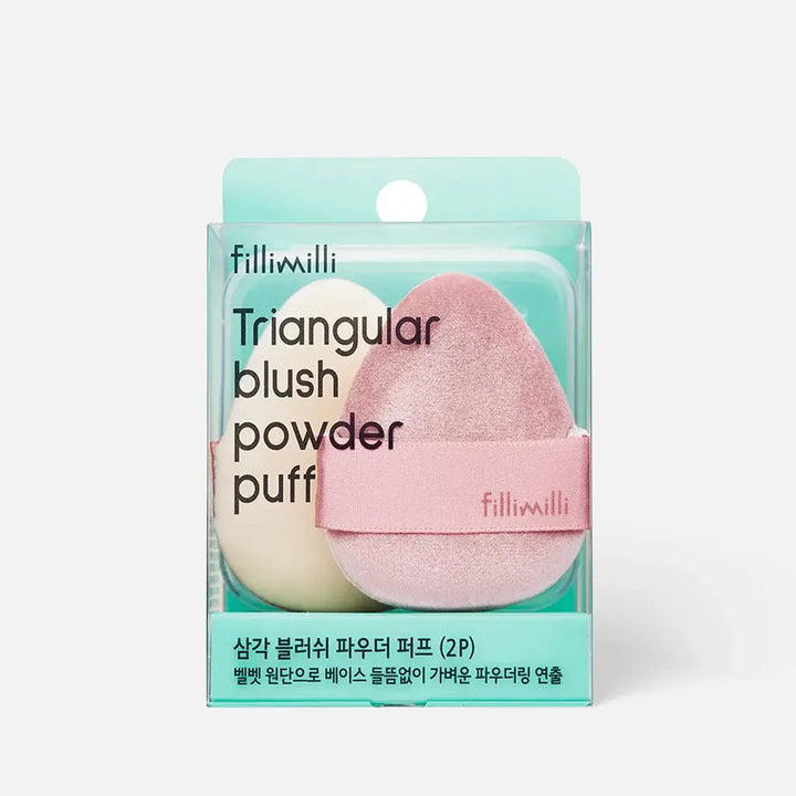Fillimilli Triangular Blush Power Puff Set Fillimilli