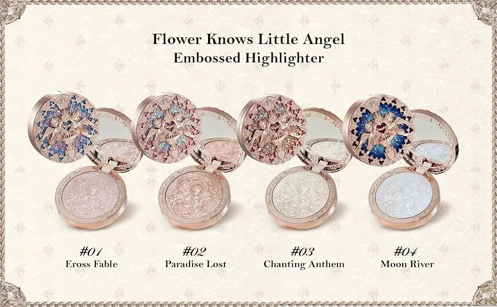 Flower Knows Little Angel Embossed Highlighter