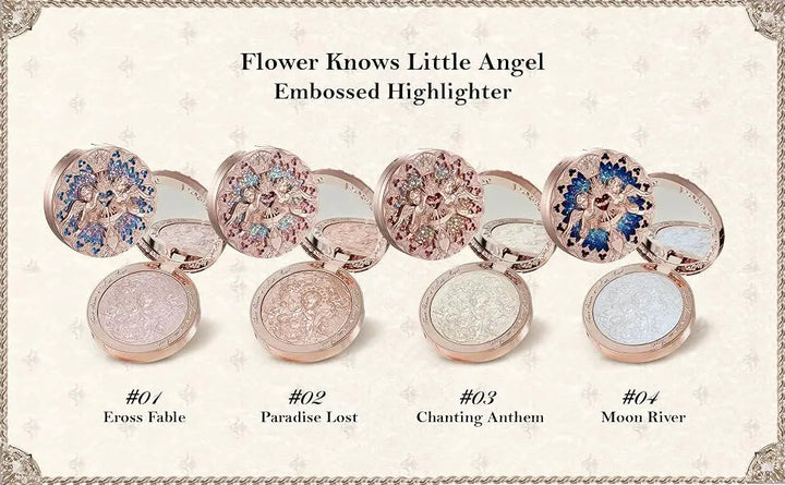 Flower Knows Little Angel Embossed Highlighter