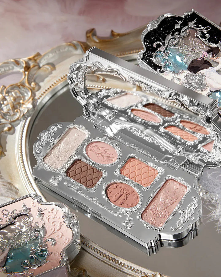 Flower Knows Swan Ballet Six-Color Eyeshadow Palette
