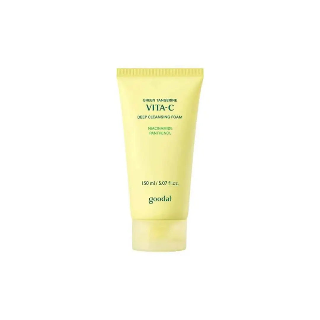 GOODAL Green Tangerine Vita C Deep Cleansing Foam Niacinamide Panthenol GOODAL