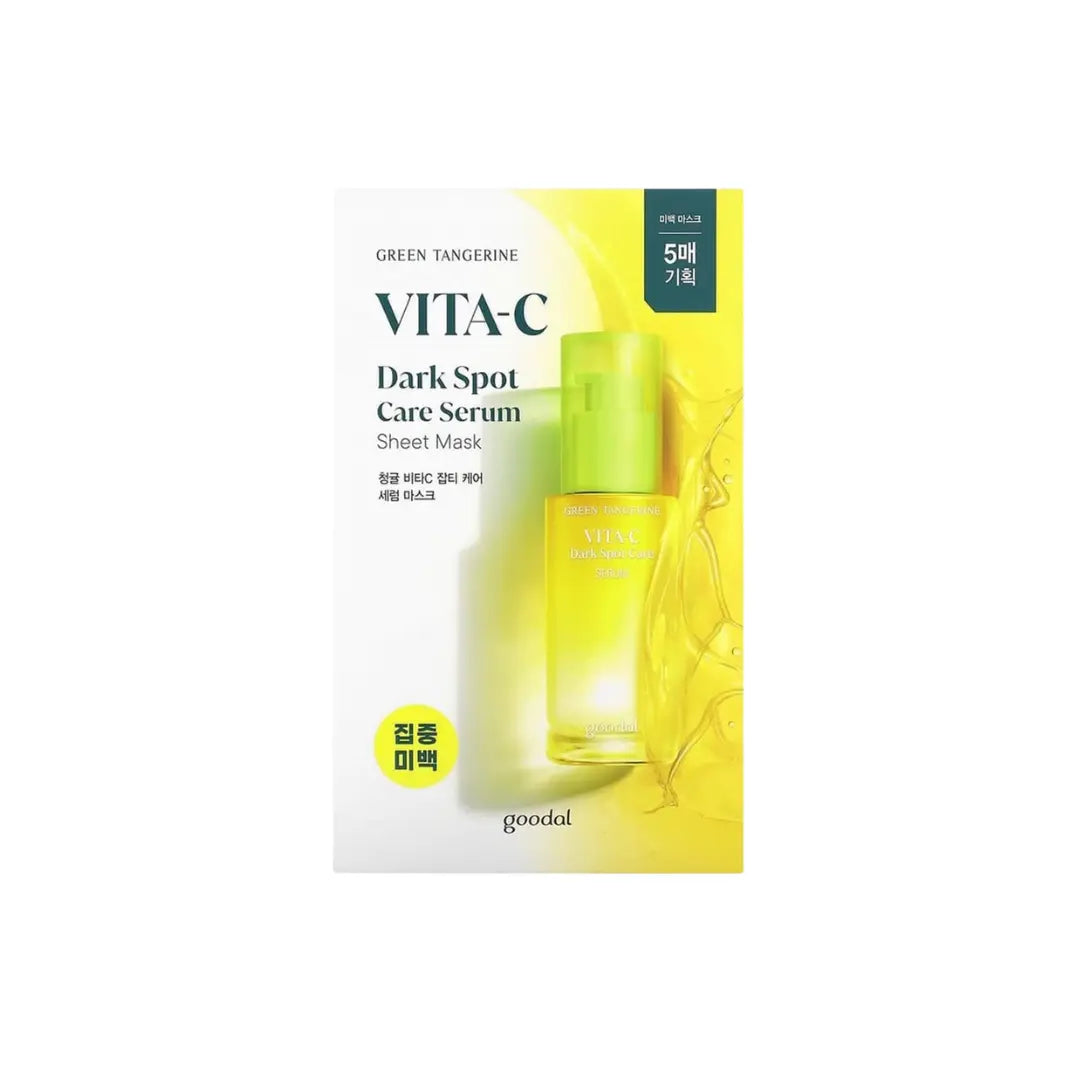 Goodal Green Tangerine Vita C Dark Spot Care Serum Mask - Seouléa