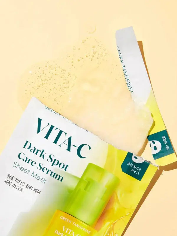 Goodal Green Tangerine Vita C Dark Spot Care Serum Mask - Seouléa