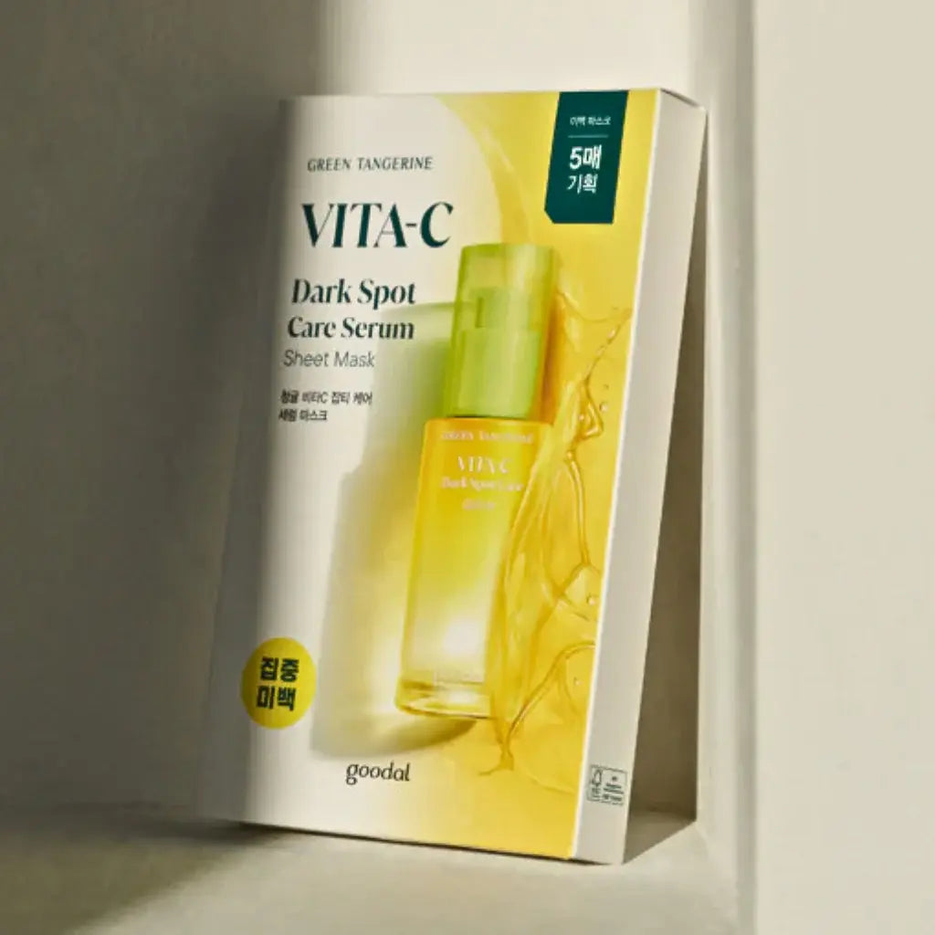 Goodal Green Tangerine Vita C Dark Spot Care Serum Mask - Seouléa
