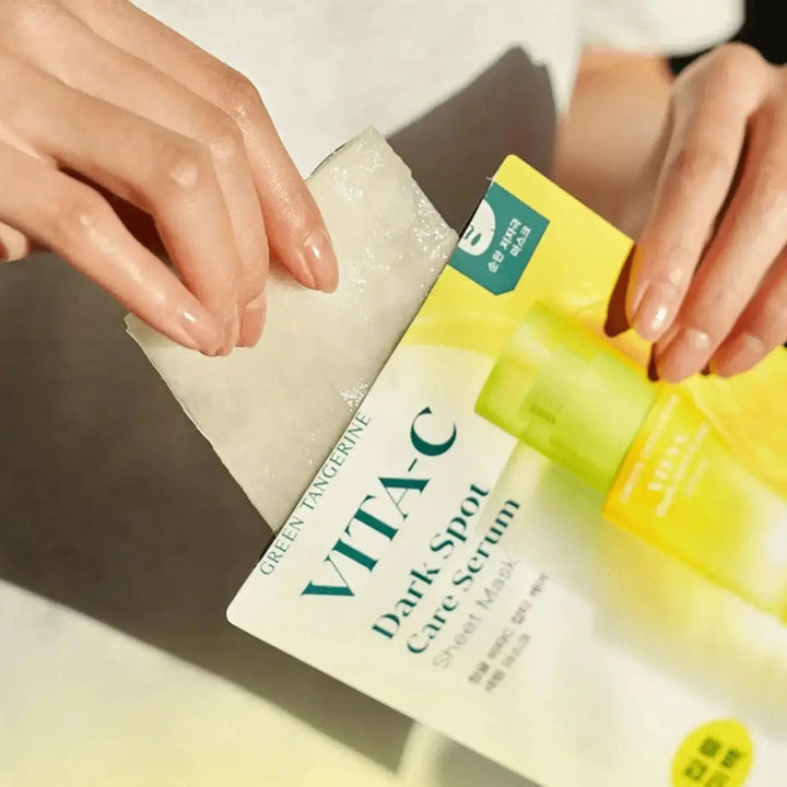 Goodal Green Tangerine Vita C Dark Spot Care Serum Mask - Seouléa