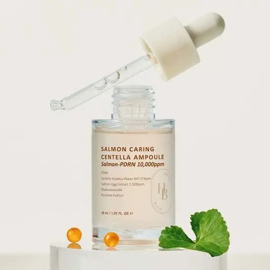 HEVEBLUE Salmon Caring Centella Ampoule 30ml HEVEBLUE