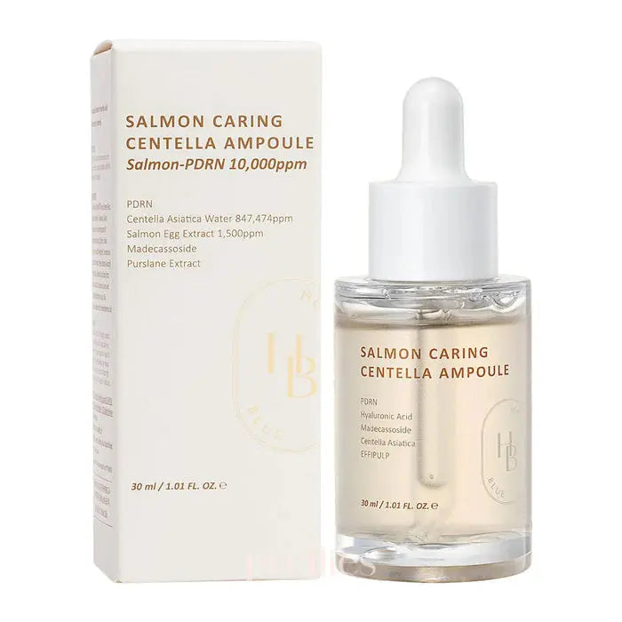 HEVEBLUE Salmon Caring Centella Ampoule 30ml HEVEBLUE