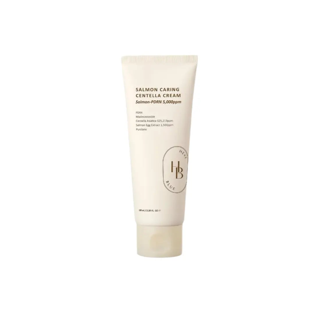 HEVEBLUE Salmon Caring Centella Cream (100ml) HEVEBLUE