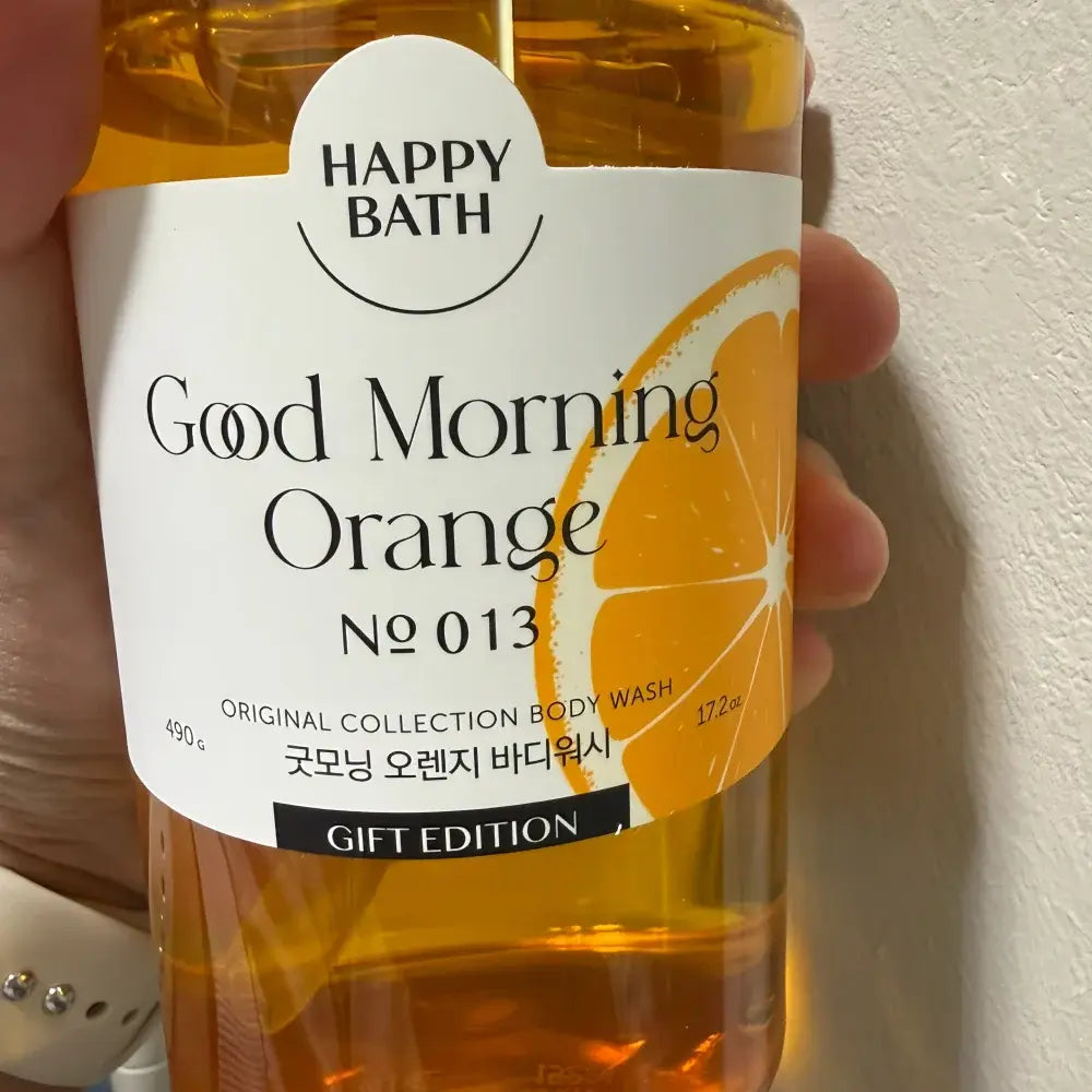 Happy Bath Good Morning Orange Body Wash Happy Bath