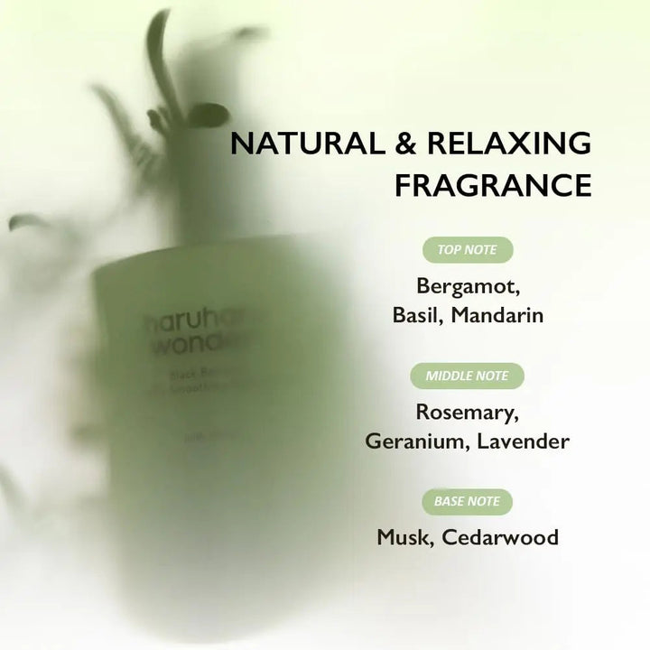 Haruharu Wonder Black Bamboo Daily Smoothing Body Oil Haruharu Wonder