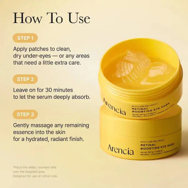 Arencia Retinal Boosting Eye Mask Seouléa