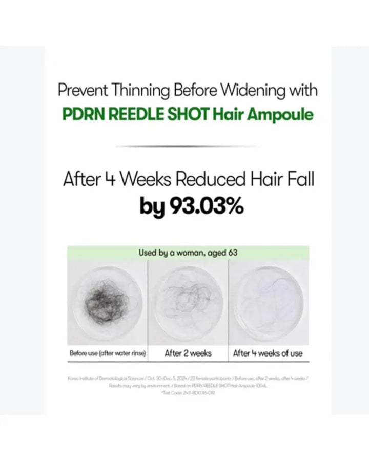 VT PDRN Reedle Shot Hair Ampoule 15ml VT Cosmetics