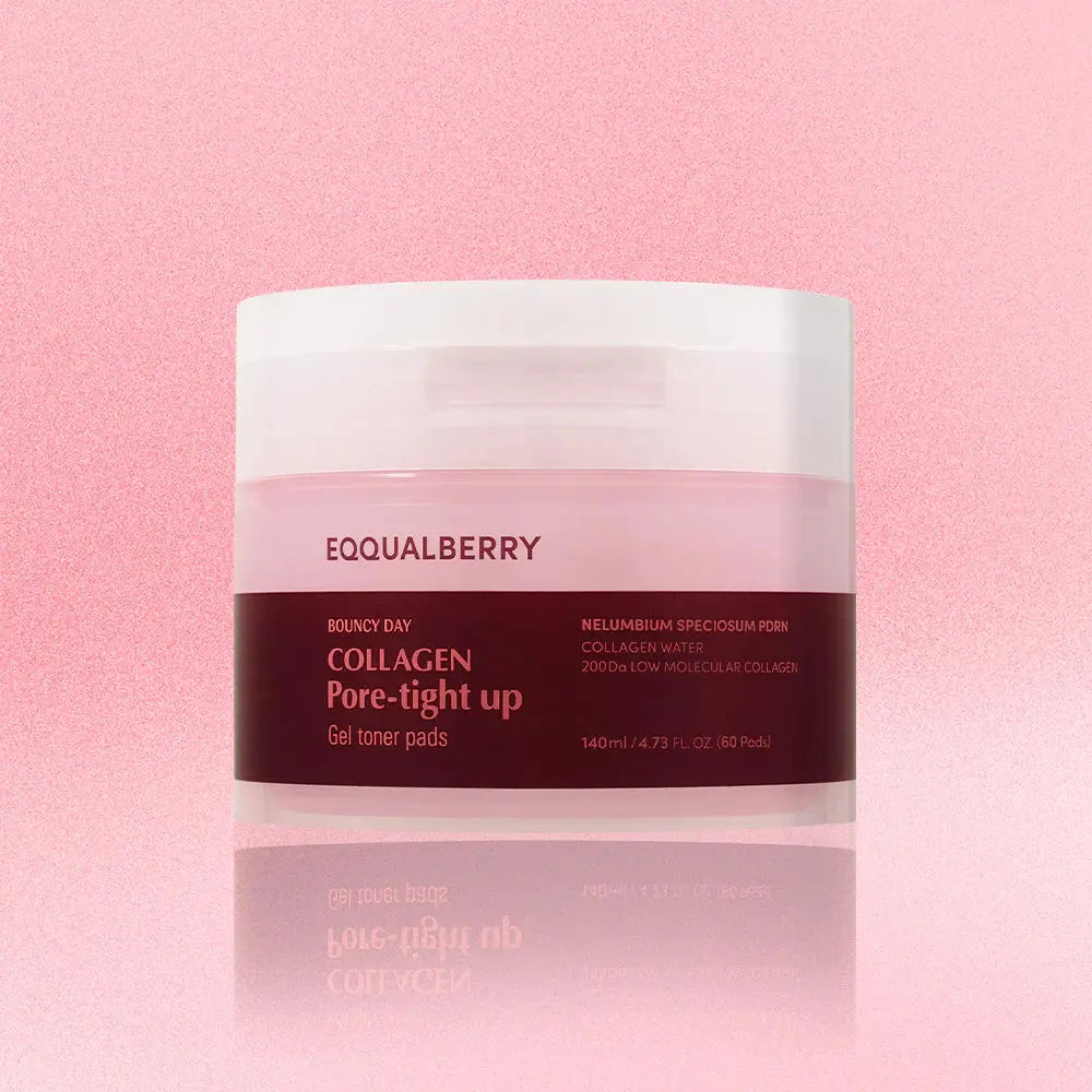 EQQUALBERRY Collagen Pore Tight Up Gel Toner Pads EQQUALBERRY