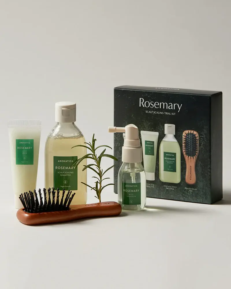 AROMATICA Rosemary Scalp Scaling Trial Kit - Seouléa