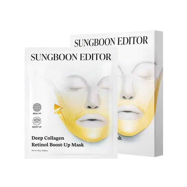 SUNGBOON EDITOR Deep Collagen Retinol Boost-Up Mask Set - Seouléa