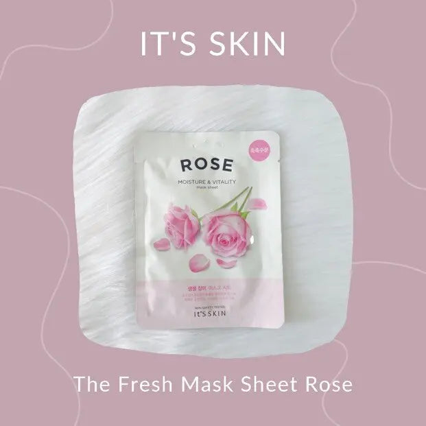 ITS SKIN The Fresh Mask Sheet Rose - Seouléa