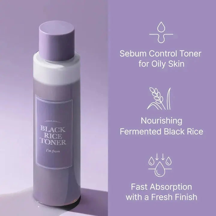 I'M FROM Black Rice Toner I'm From